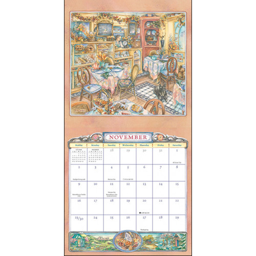 Kim Jacobs Cobblestone Way Calendar 2025